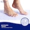 Kenney Mfg Microban Protected Bubble Bath Mat, 26.75in L x 14.5in W, Clear MB61164H - alternate 7